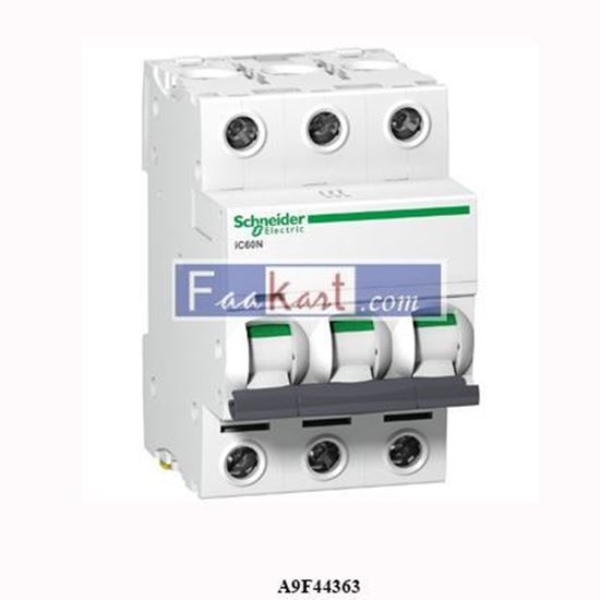 Picture of A9F44363 SCHNEIDER Circuit breaker