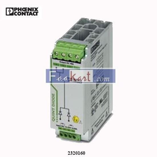 Picture of 2320160 Phoenix Contact - Diode - QUINT-DIODE/48DC/2X20/1X40