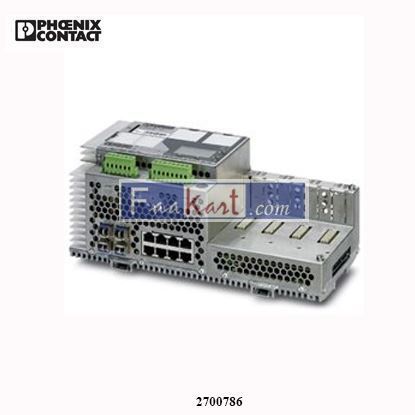 Picture of 2700786 Phoenix Contact - Industrial Ethernet Switch - FL SWITCH GHS 4G/12-L3