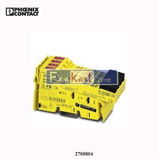 Picture of 2700804 Phoenix Contact - Safety module - IB IL 24 PSDO 4/4-R-PAC