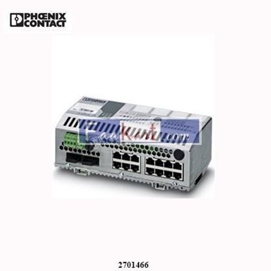 Picture of 2701466 Phoenix Contact - Industrial Ethernet Switch - FL SWITCH SMCS 14TX/2FX-SM