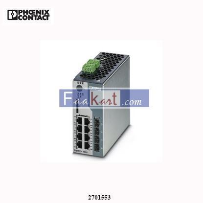 Picture of 2701553 Phoenix Contact - Industrial Ethernet Switch - FL SWITCH 7004-4GC-EIP