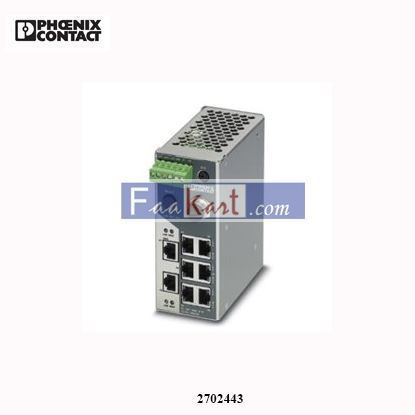 Picture of 2702443 Phoenix Contact - Industrial Ethernet Switch - FL NAT SMN 8TX-M