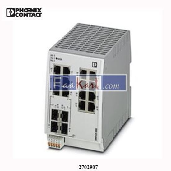 Picture of 2702907 Phoenix Contact - Industrial Ethernet Switch - FL SWITCH 2212-2TC-2SFX