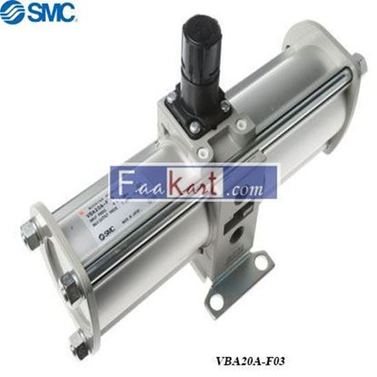 Picture of VBA20A-F03 SMC  Pneumatic Booster Regulator