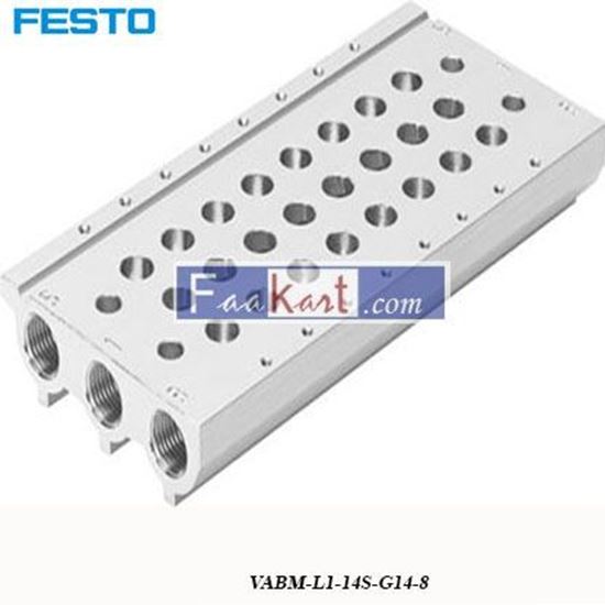 Picture of VABM-L1-14S-G14-8  FESTO Manifold Base