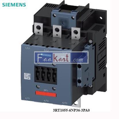 Picture of 3RT1055-6NP36-3PA0 Siemens Power contactor