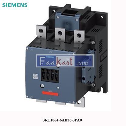 Picture of 3RT1064-6AB36-3PA0 Siemens Power contactor