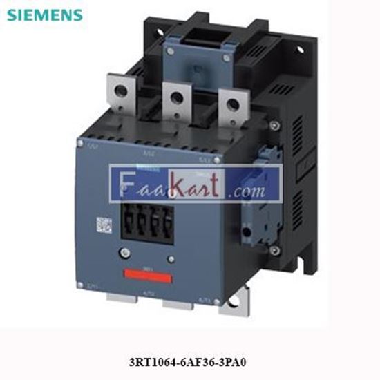 Picture of 3RT1064-6AF36-3PA0 Siemens Power contactor