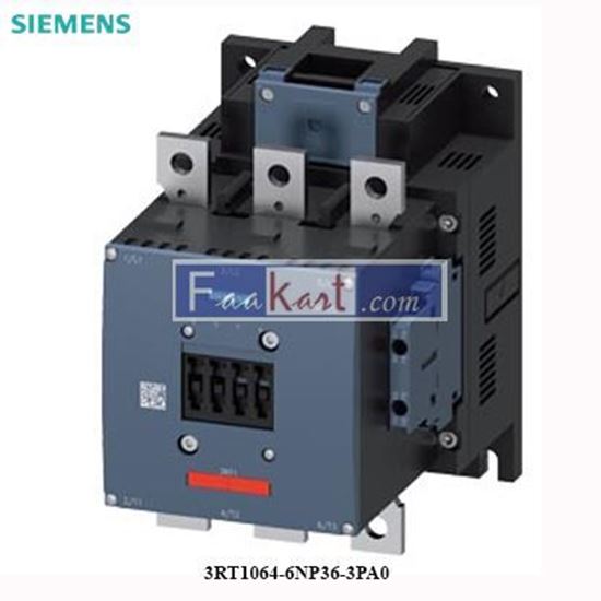 Picture of 3RT1064-6NP36-3PA0 Siemens Power contactor