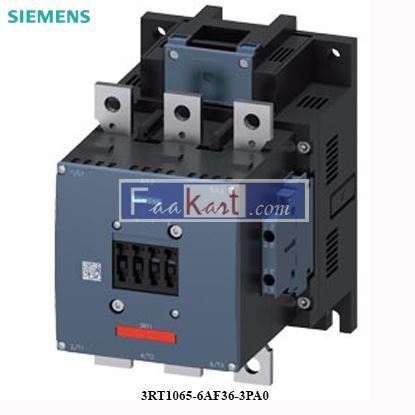 Picture of 3RT1065-6AF36-3PA0  Siemens Power contactor