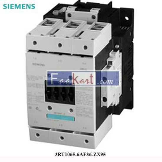 Picture of 3RT1065-6AF36-ZX95  Siemens Power contactor