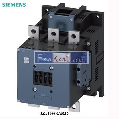 Picture of 3RT1066-6AM36  Siemens power contactor