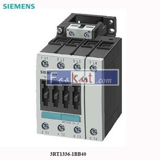 Picture of 3RT1336-1BB40 Siemens Contactor