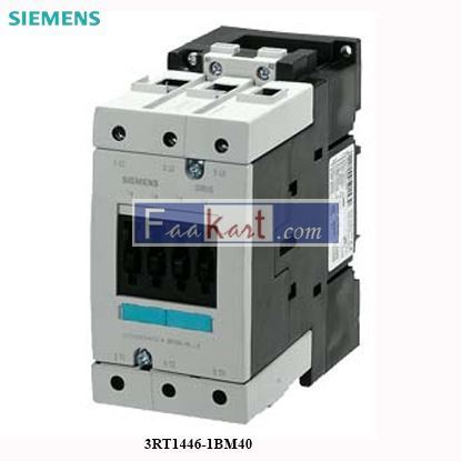 Picture of 3RT1446-1BM40  Siemens Contactor