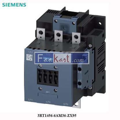 Picture of 3RT1456-6AM36-ZX95 Siemens Contactor