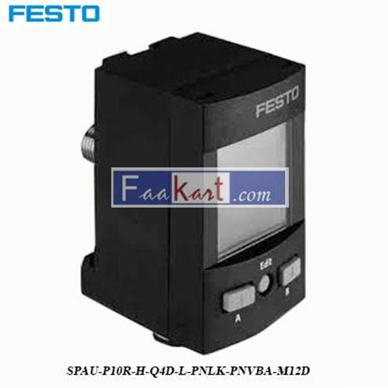 Picture of SPAU-P10R-H-Q4D-L-PNLK-PNVBA-M12D  Festo Pressure Sensor