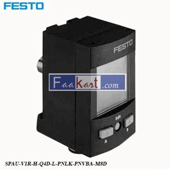 Picture of SPAU-V1R-H-Q4D-L-PNLK-PNVBA-M8D  Festo Pressure Sensor