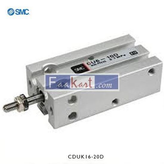 Picture of CDUK16-20D   SMC Pneumatic Multi-Mount Cylinder CUK Series, Double Action, Single Rod, 16mm Bore, 20mm stroke