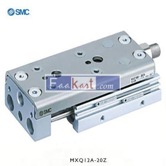 Picture of MXQ12A-20Z  SMC Slide Unit Actuator Double Action, 12mm Bore, 20mm stroke