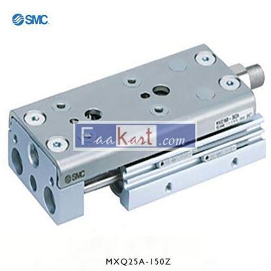 Picture of MXQ25A-150Z     SMC Slide Unit Actuator Double Action, 25mm Bore, 150mm stroke