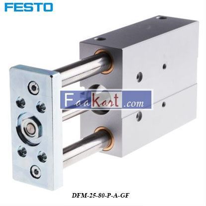 Picture of DFM-25-80-P-A-GF  Festo Guide Cylinder  DFM-25-80-P-A-G-F