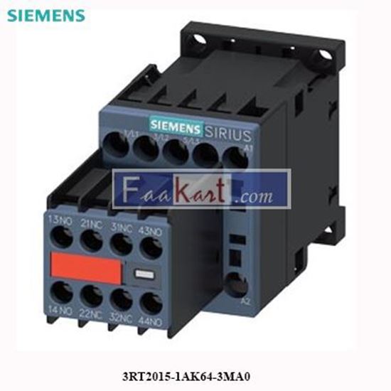 Picture of 3RT2015-1AK64-3MA0 Siemens Power contactor