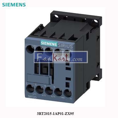 Picture of 3RT2015-1AP01-ZX95 Siemens power contactor