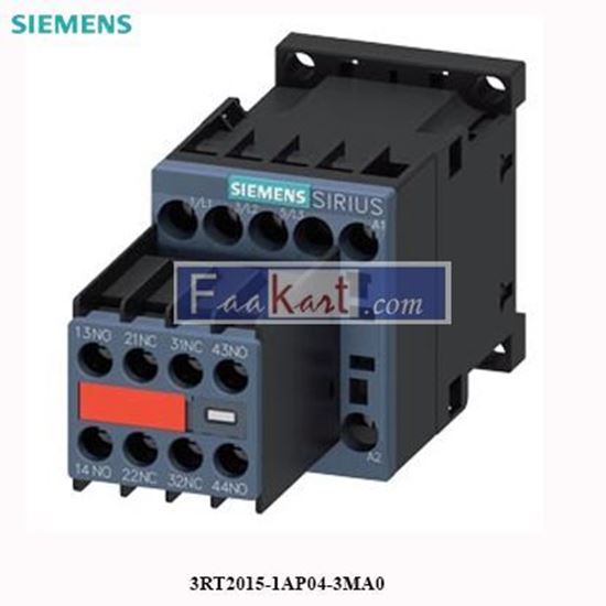 Picture of 3RT2015-1AP04-3MA0 Siemens power contactor