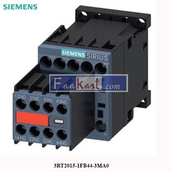 Picture of 3RT2015-1FB44-3MA0 Siemens power contactor