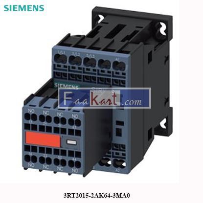 Picture of 3RT2015-2AK64-3MA0 Siemens Power contactor