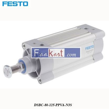 Picture of DSBC-80-125-PPVA-N3  Festo Pneumatic Cylinder 1383338