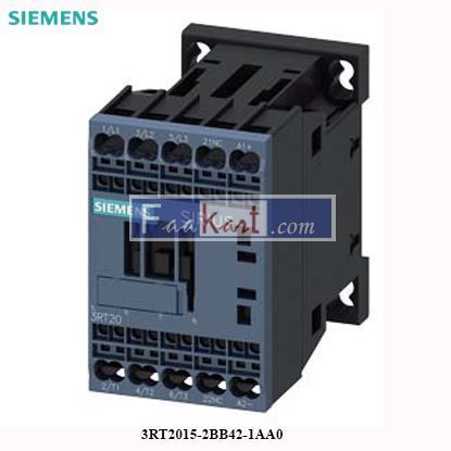 Picture of 3RT2015-2BB42-1AA0 Siemens Power contactor