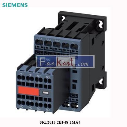 Picture of 3RT2015-2BF48-3MA4 Siemens Power contactor