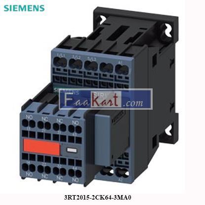 Picture of 3RT2015-2CK64-3MA0 Siemens Power contactor