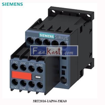 Picture of 3RT2016-1AP04-3MA0 Siemens Power contactor