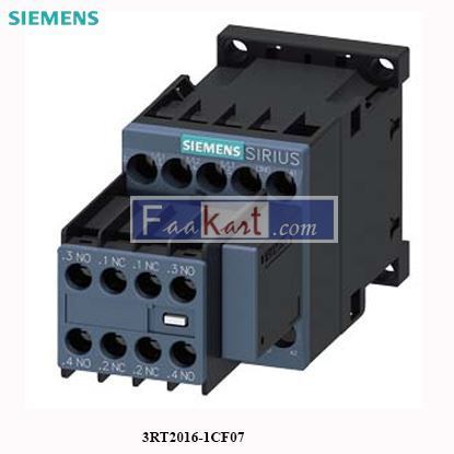 Picture of 3RT2016-1CF07 Siemens Power contactor