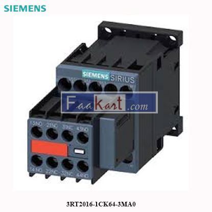 Picture of 3RT2016-1CK64-3MA0 Siemens Power contactor