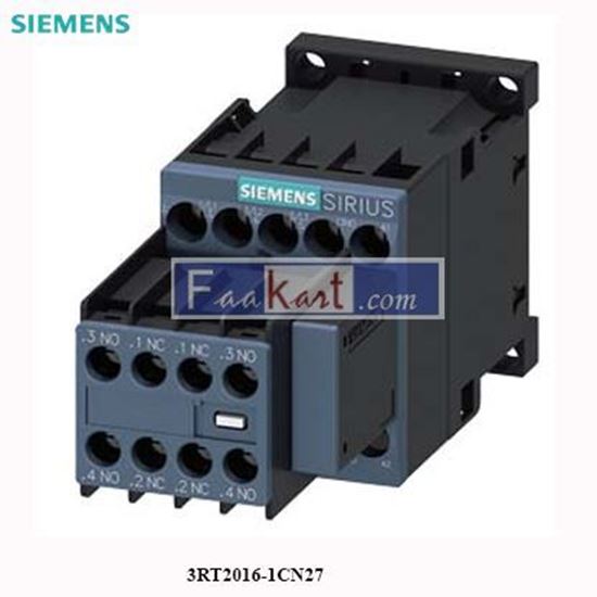 Picture of 3RT2016-1CN27 Siemens Power contactor