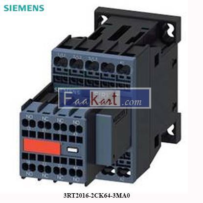 Picture of 3RT2016-2CK64-3MA0 Siemens Power contactor