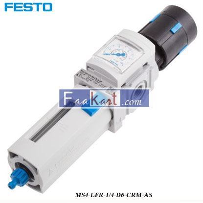 Picture of MS4-LFR-1 4-D6-CRM-AS  FESTO Filter Regulator