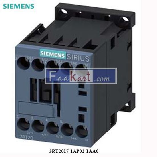 Picture of 3RT2017-1AP02-1AA0 Siemens Power contactor