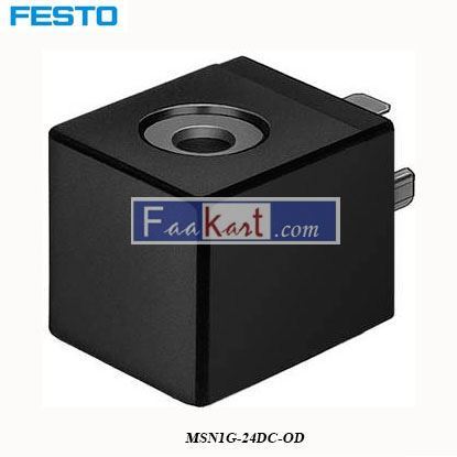 Picture of MSN1G-24DC-OD  NewFesto Solenoid Coil 123060