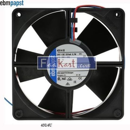 Picture of 4314U EBM-PAPST DC Axial fan 4314 U