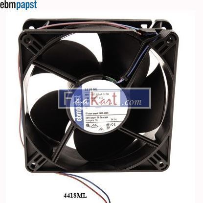 Picture of 4418ML EBM-PAPST DC Axial fan