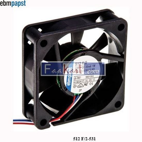 Picture of 512 F/2-531 EBM-PAPST DC Axial fan