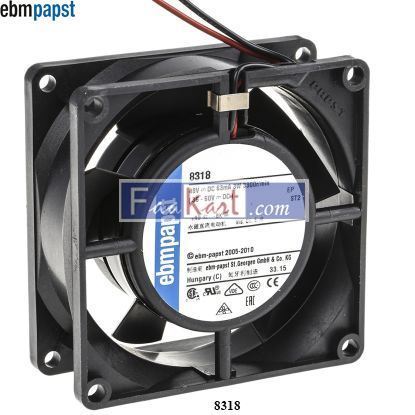 Picture of 8318 EBM-PAPST DC Axial fan