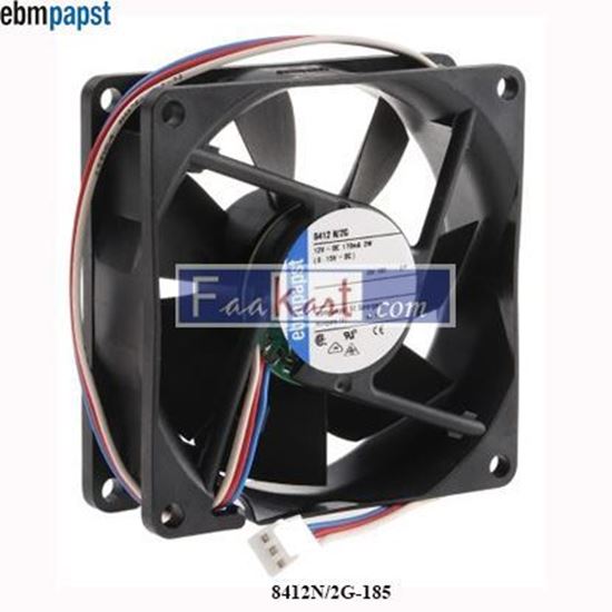 Picture of 8412N/2G-185 EBM-PAPST DC Axial fan