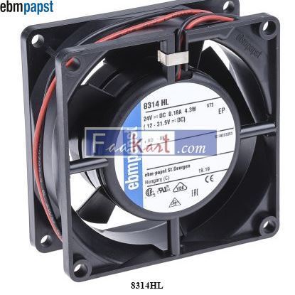 Picture of 8314HL EBM-PAPST DC Axial fan