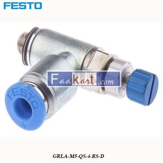 Picture of GRLA-M5-QS-4-RS-D  Festo GRLA Series Exhaust Valve